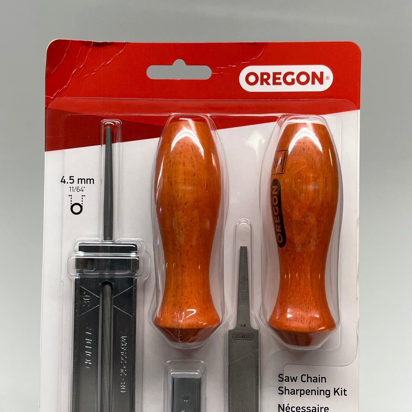 OREGON  Chain Sharpening Kit W/ Needed Components 4.5mm Wood/Silver 38278