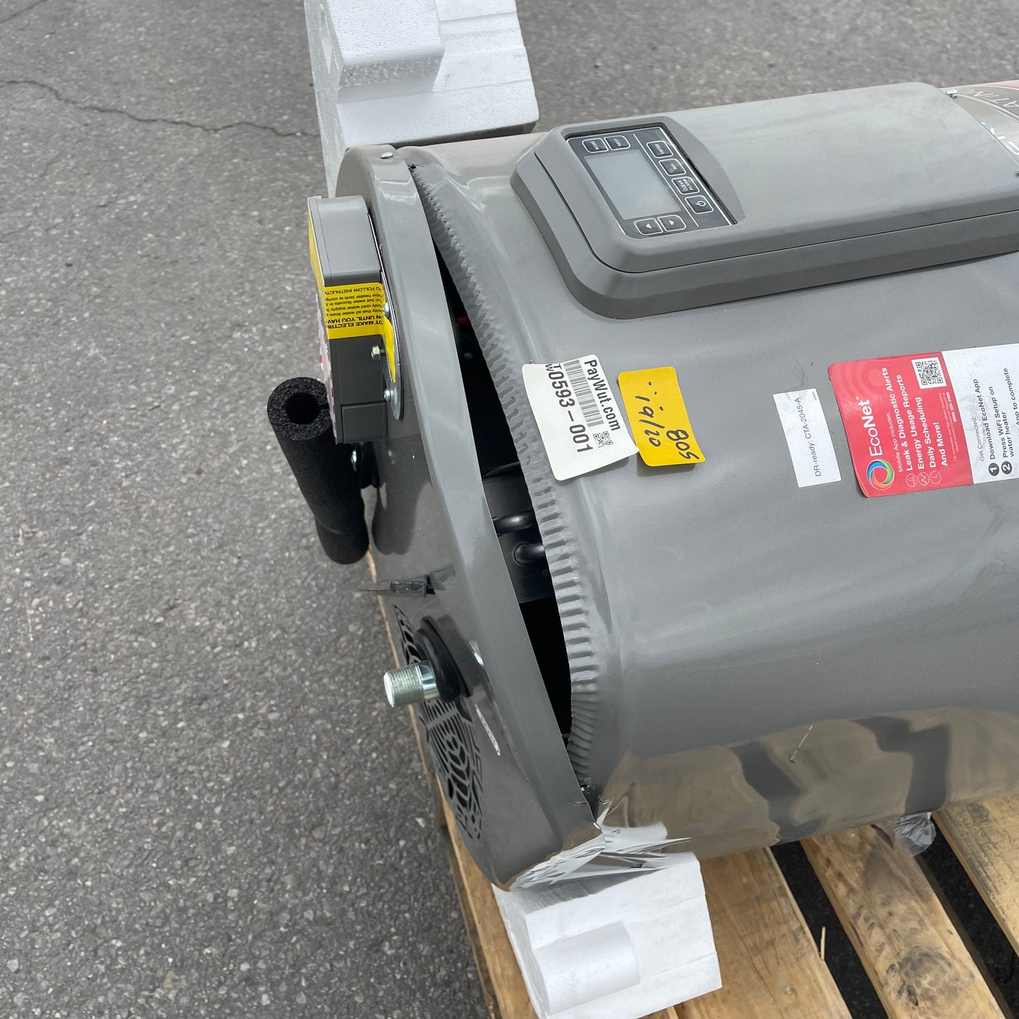 ZA@ RHEEM Hybrid Water Heater 50 gal Grey (AS-IS)(B)