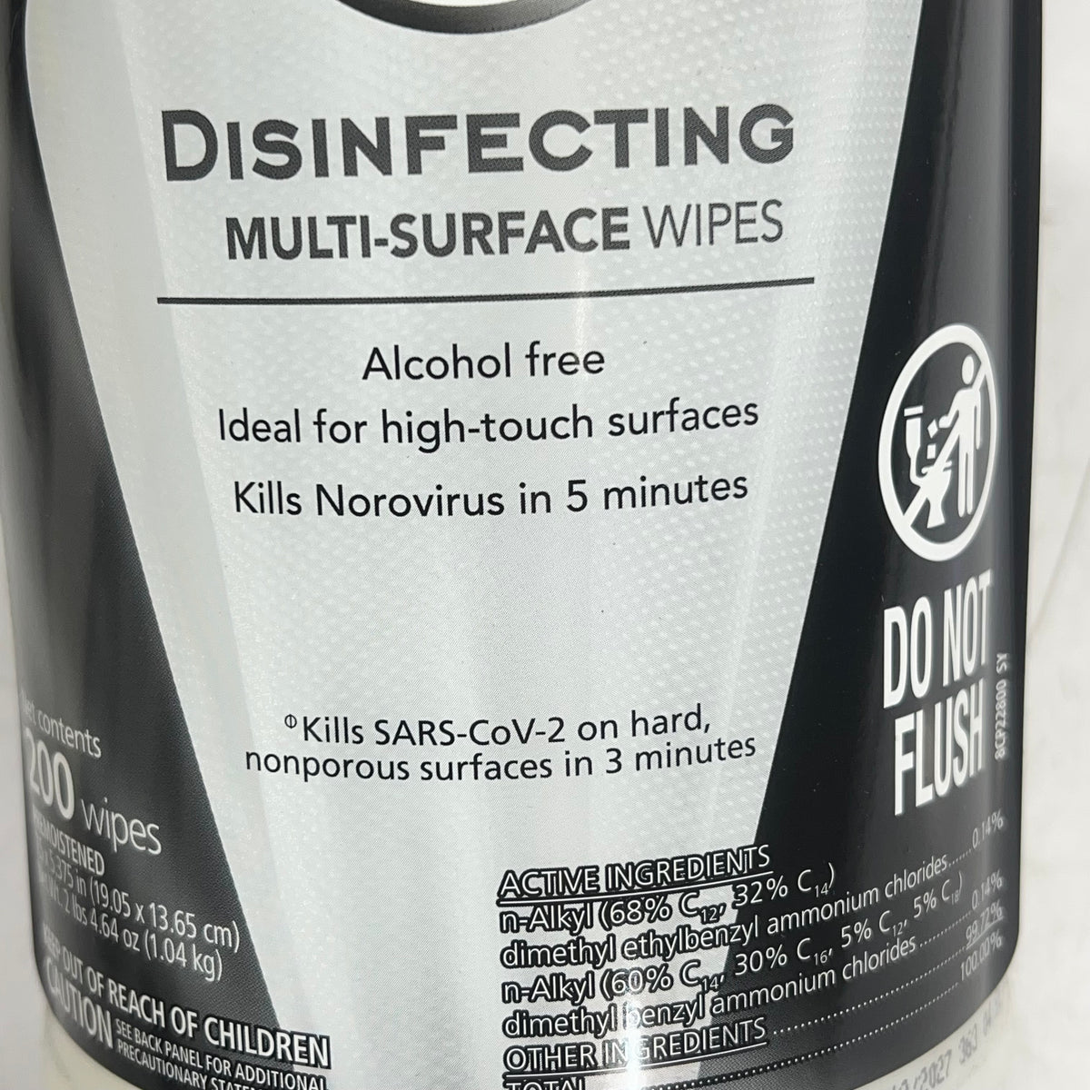SANI PROFESSIONAL (6 PACK, 200 EACH) Disinfecting Multi-surface Wipes BB 12/27