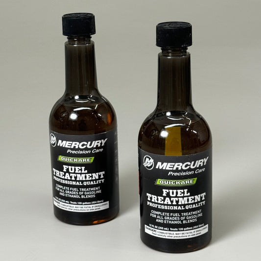 MERCURY (2 PACK) Precision Care Fuel Treatment Professional Quality 12 fl oz