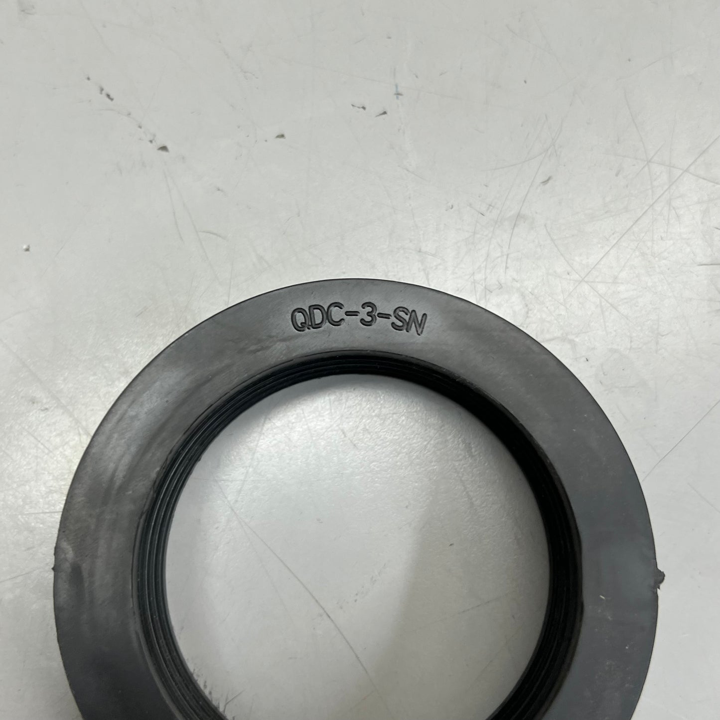 FIAT PRODUCTS 3 Inch Diameter Gasket Black QDC-3-SN