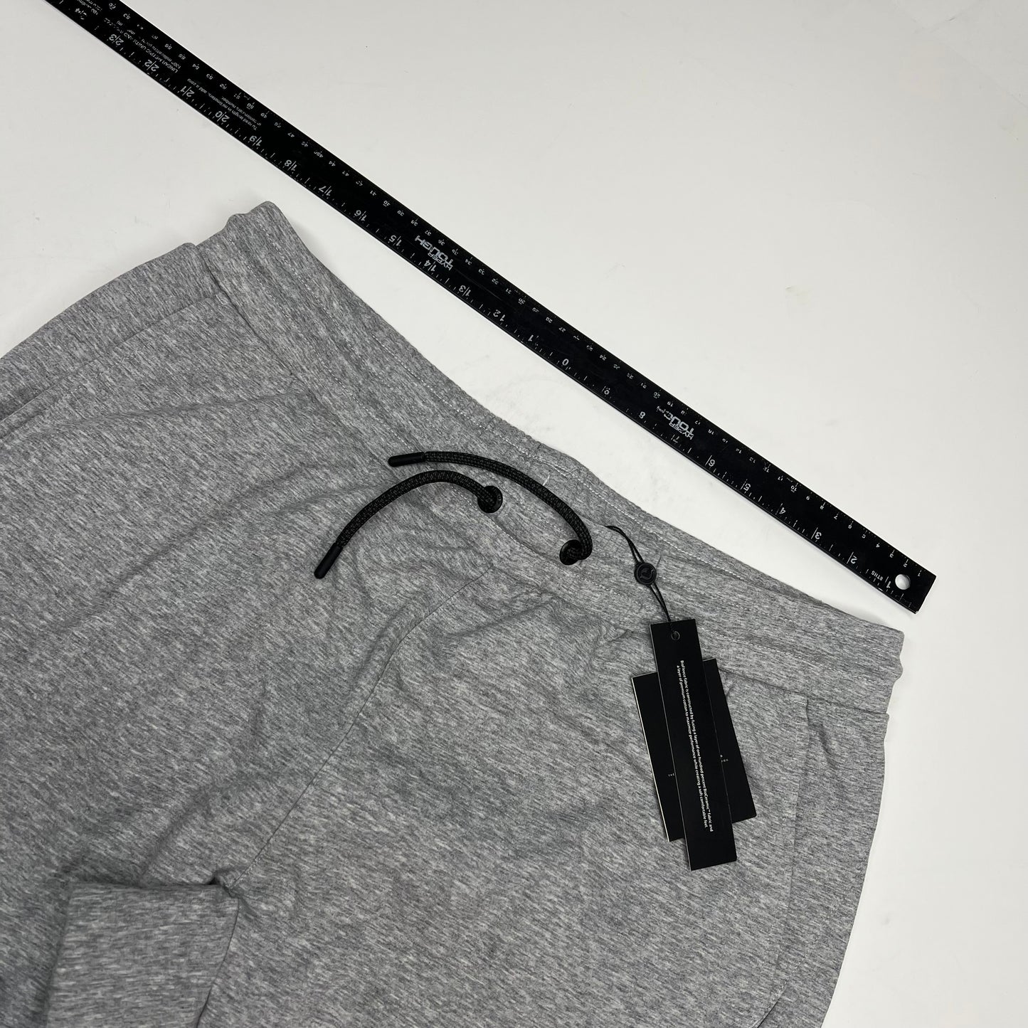 ICONX Drawstring Joggers Biofleece Construction  Men's Sz XXL Heather Grey