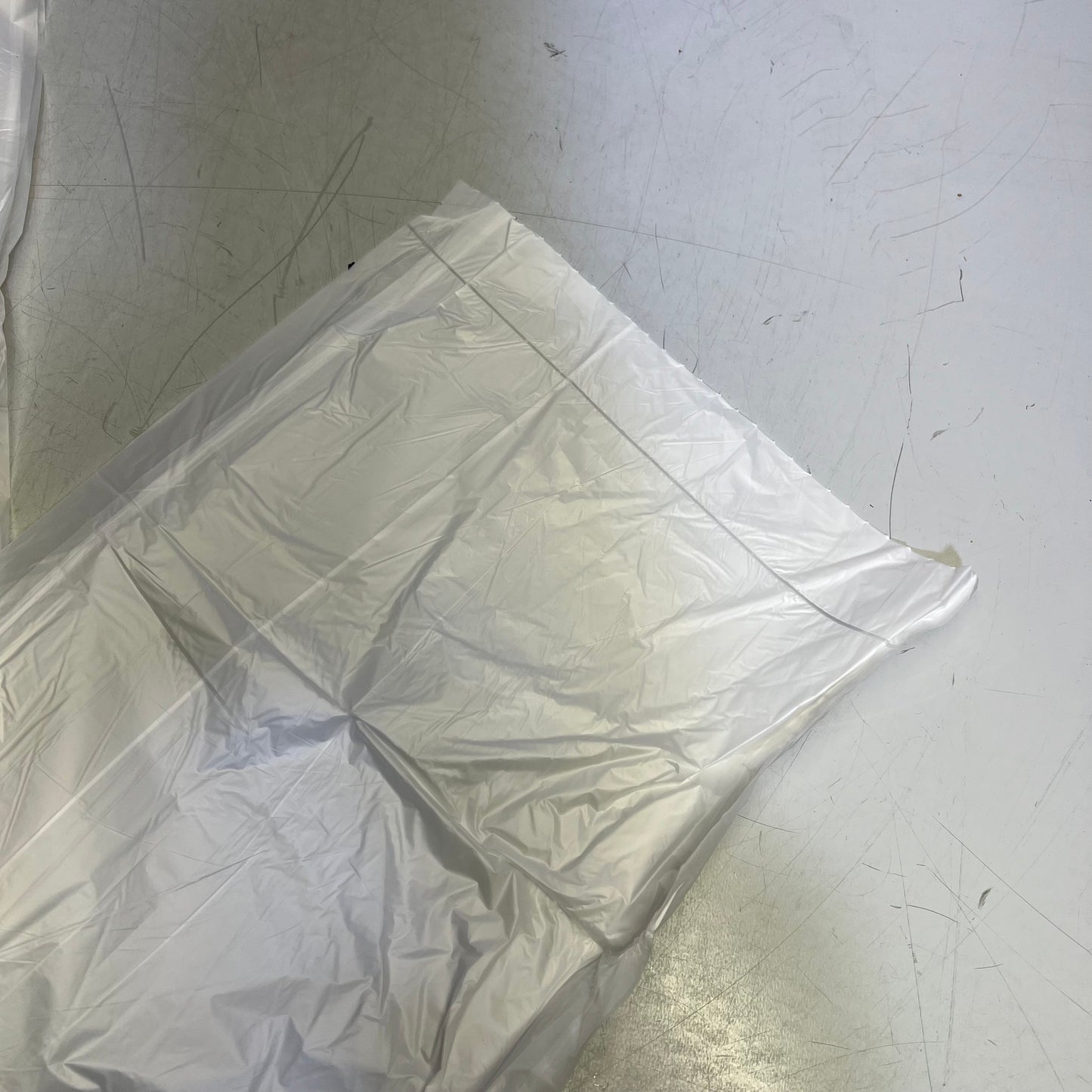 RIGHT CHOICE (200 PACK) Flat Can Liner 56 Gal 43" X 48" Natural/Clear 78000079