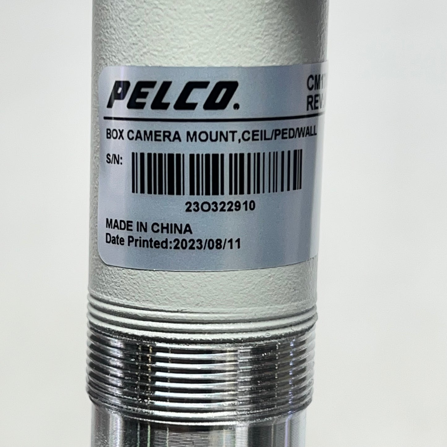 PELCO Universal Gang Box, Wall, Ceiling Or Pedestal Camera Mount CM1751
