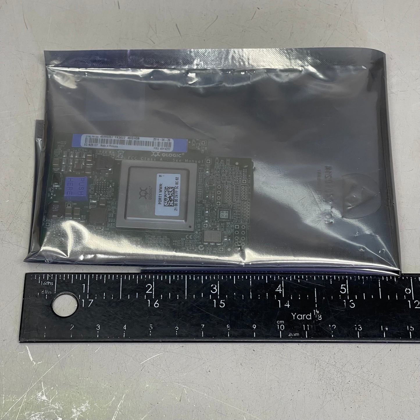 IBM QLogic 4GB Fiber Channel Expansion Card Dark Green QMI2572-IBM-SP