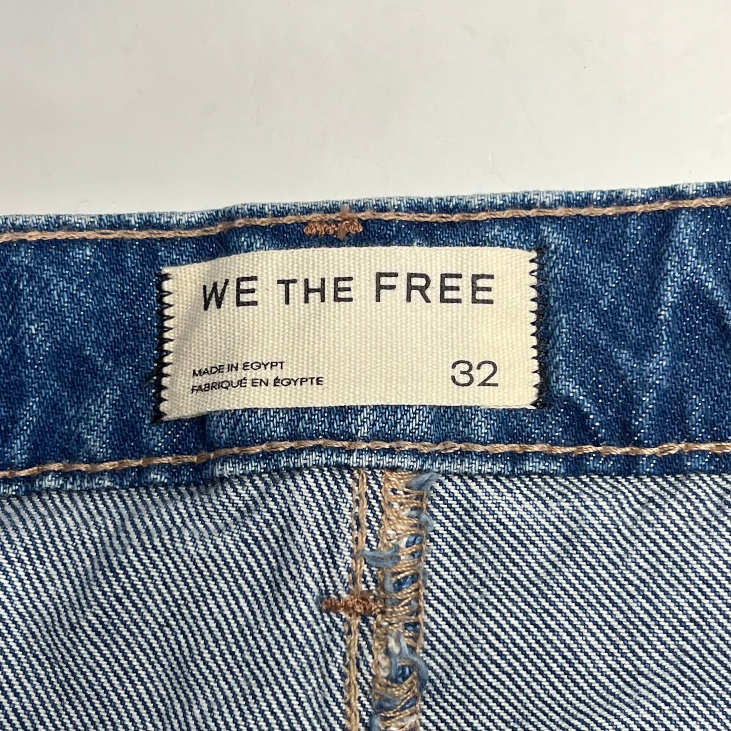 FREE PEOPLE Gallivanting Peekaboo Skort Women's Sz 32 Blue Rebel OB1904070