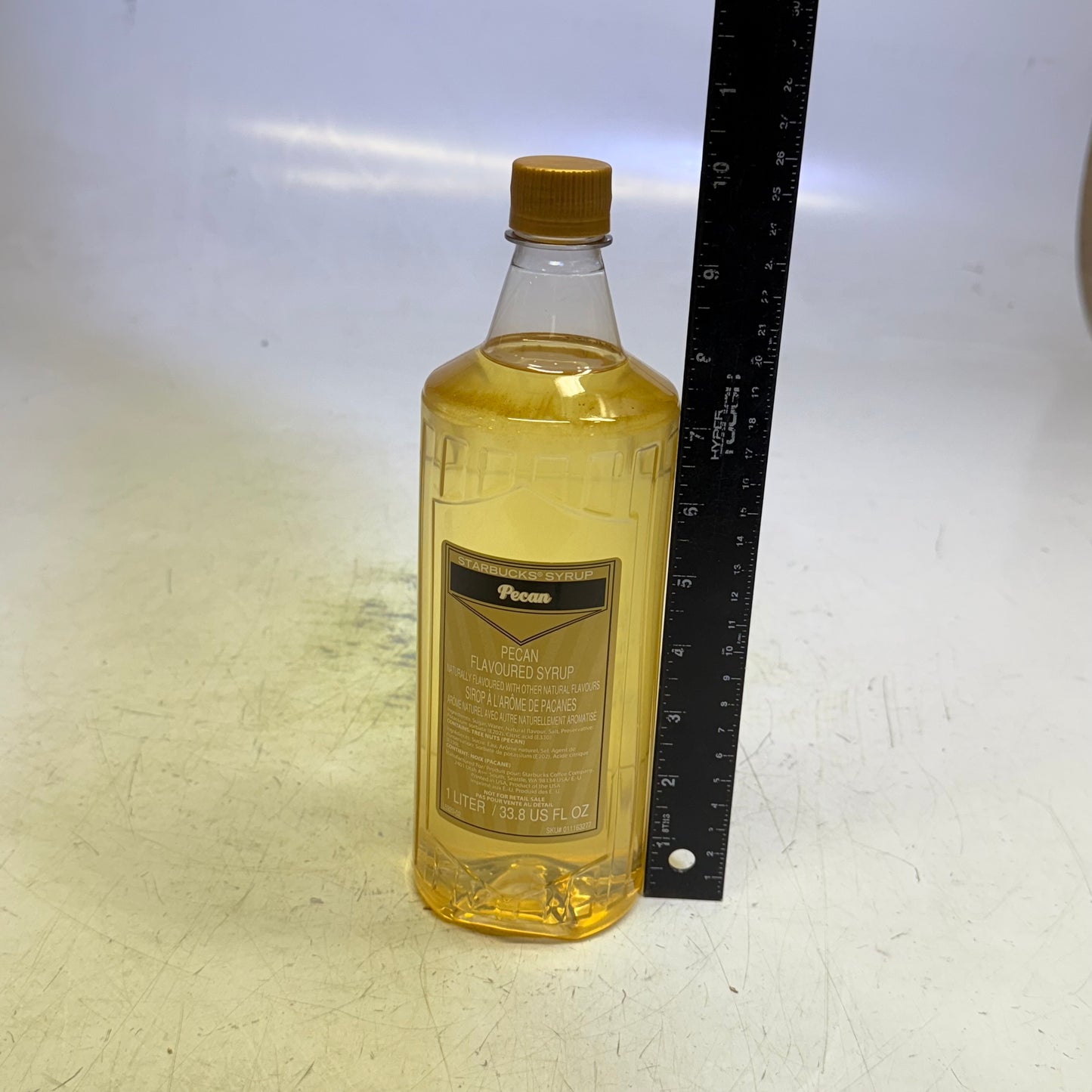 ZA@ STARBUCKS (6 PACK) Fontana Pecan Flavoured Syrup 33.8 fl oz/bottle BB 01/26