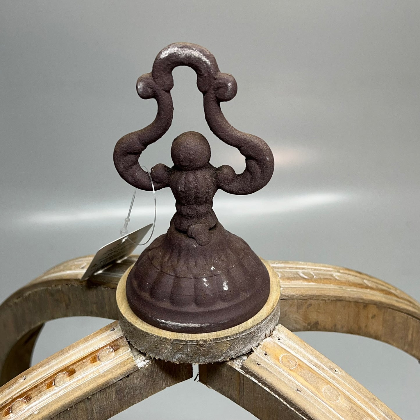 RAZ IMPORTS Fir Wooden Lantern Winter Cottage 21" W Distressed Wood/White