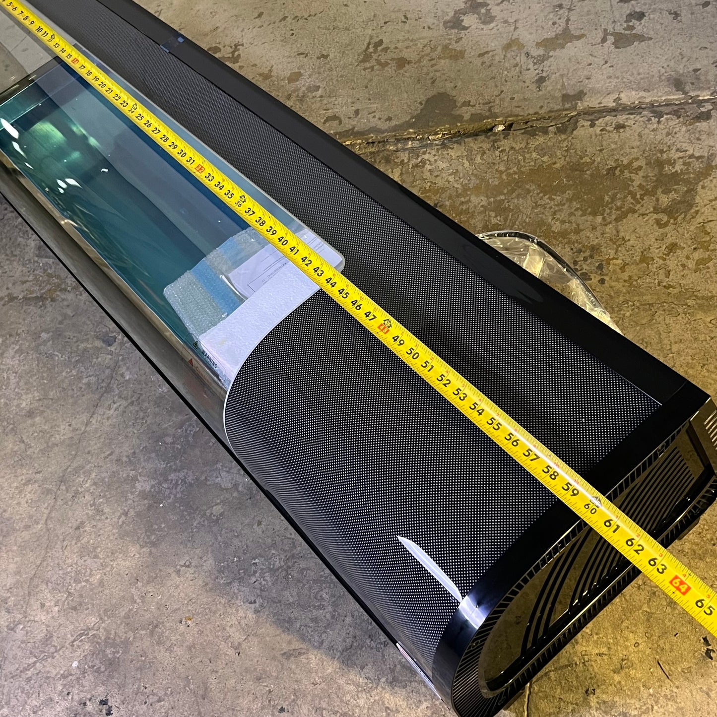 EMPEROR'S SELECT CSD-60 Countertop Refrigerated Sushi Display Case 115V 1/6HP Sz 60"W x 2 3/4 cu. ft. 478CSD60HC