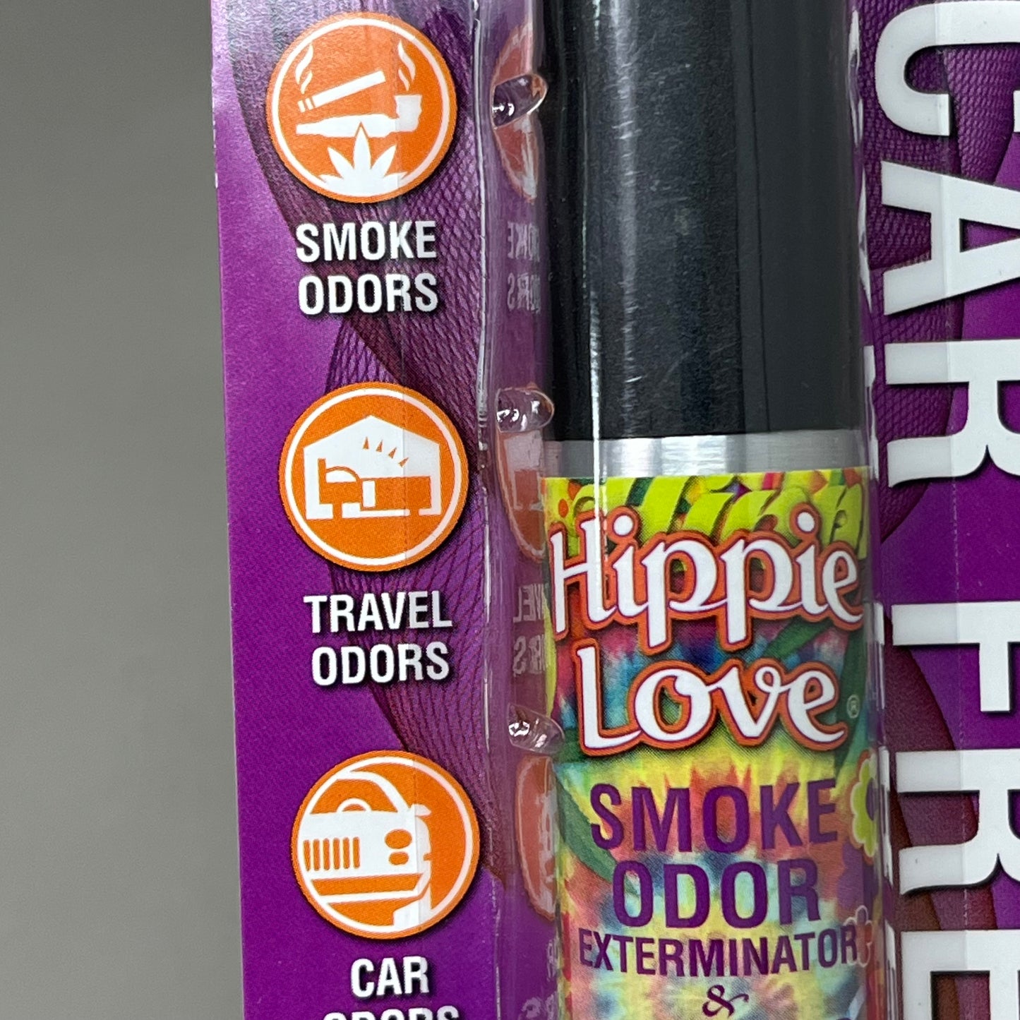 SMOKE ODOR (3 PACK) Exterminator Spray Air/Car Freshener Hippie Love Scent 1oz