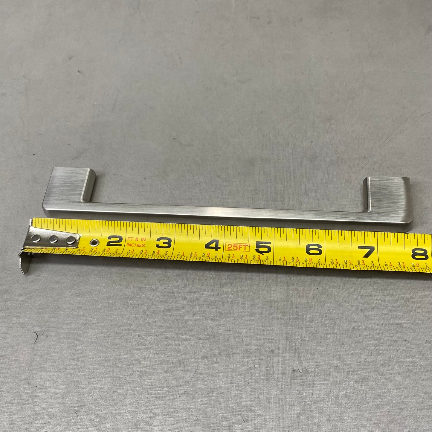 KNOKLOCK (6 Pack) Kitchen Cabinet Handles  8" Length Satin Nickle