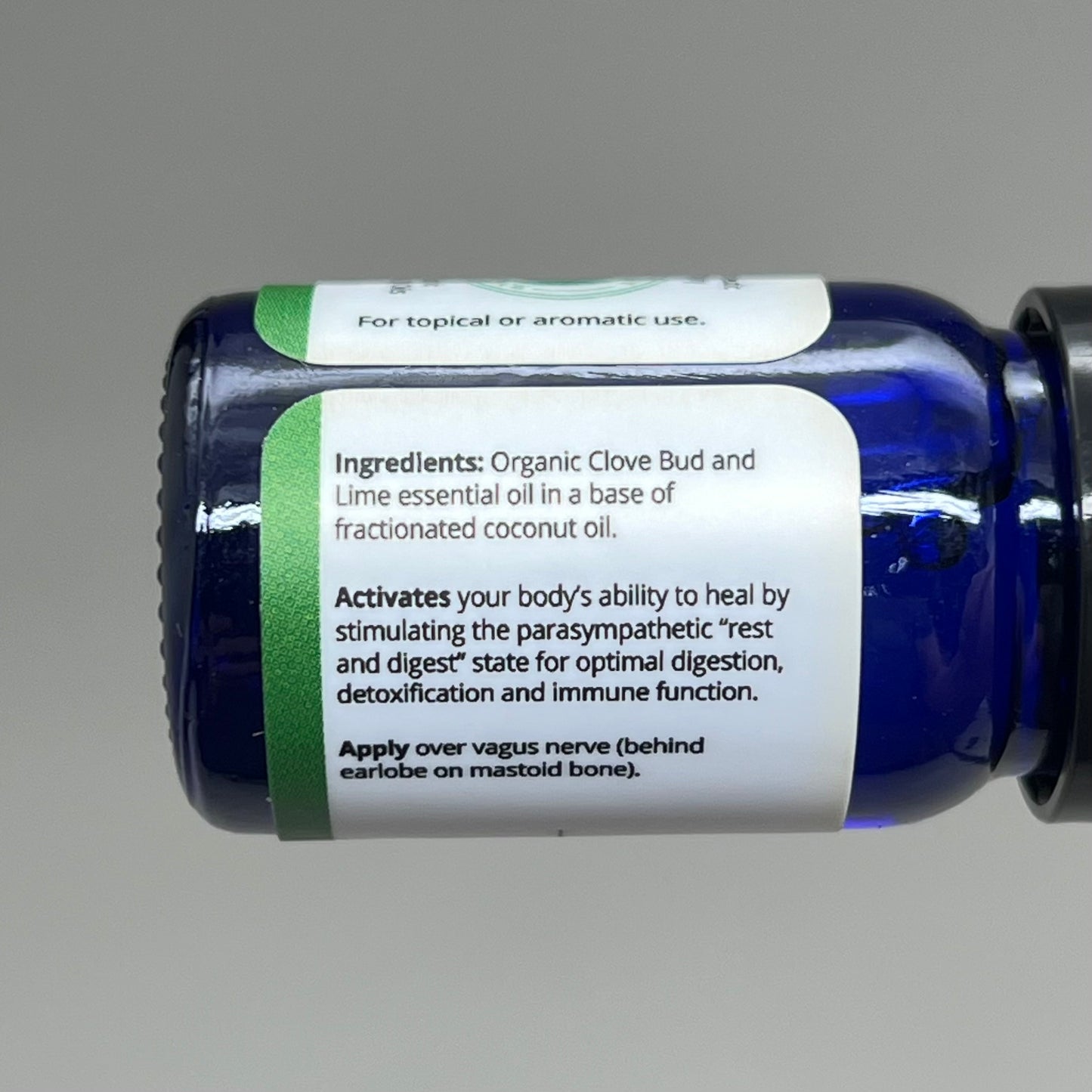 VIBRANT BLUE OILS Therapeutic Balance Parasympathetic Organic Essential Oil 5mL