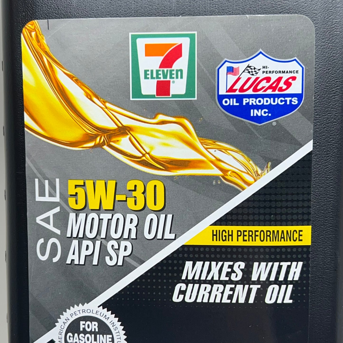 7 ELEVEN (6 PACK) SAE 5W-30 Motor Oil High Performance Gasoline Engines 1qt BB 01/24