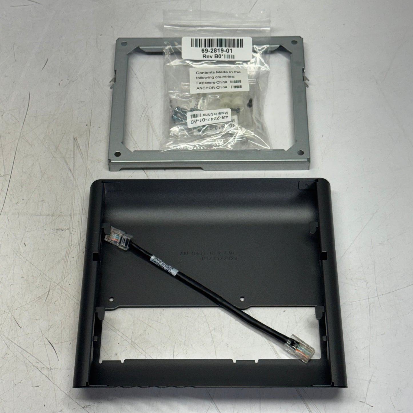 GENUINE CISCO 8800 Series IP Phone Wall Mount Kit Sz 8"L x 7.5"W, CP-8800-WMK