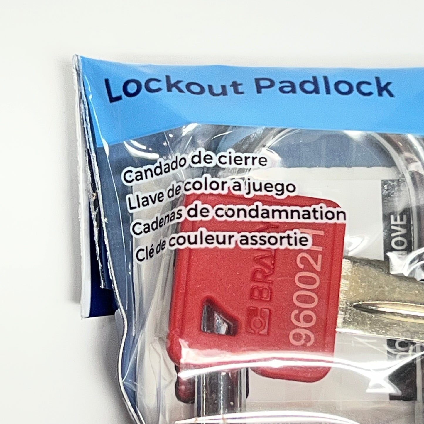 BRADY (12 PACK) Velocity Nylon Safety Lockout Padlocks Keyed Different Y608|3294