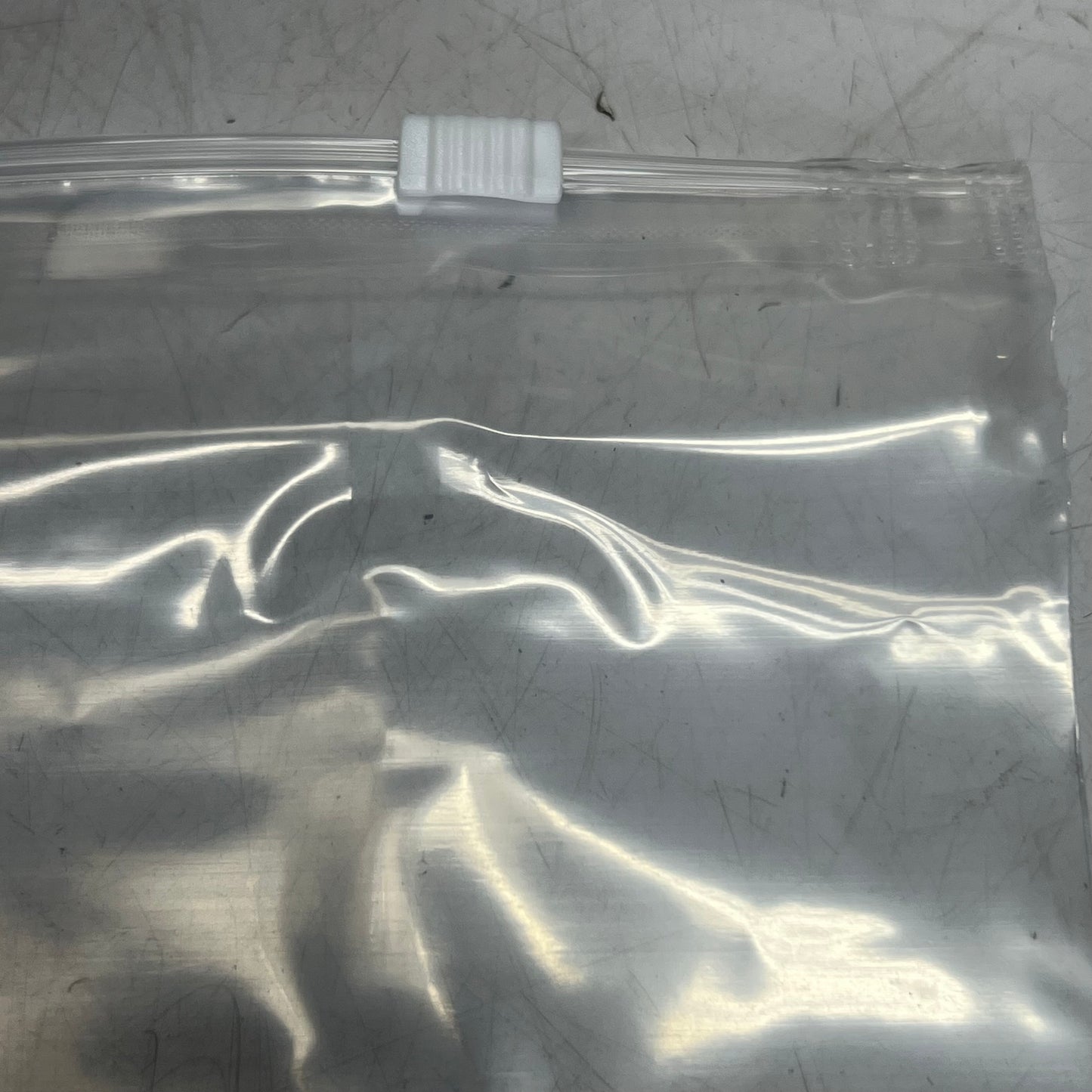 ZA@ INDUSTRIAL (250 PACK) Slider Top Bags 6" x 6" Clear 2000366 A