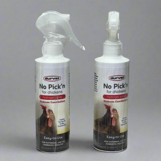 NO PICK'N (2 PACK) For Chickens Hydrogel Spray 8 fl oz White
