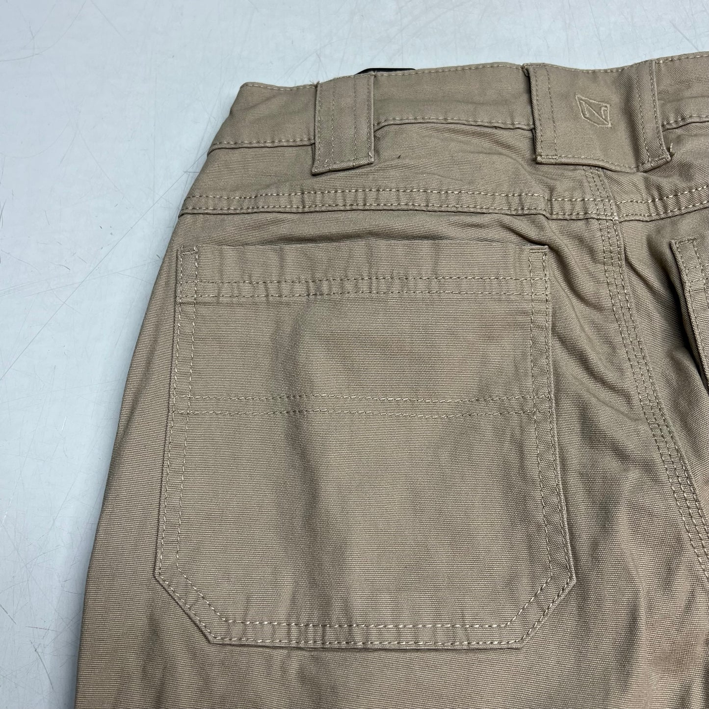 NOBLE OUTFITTERS Flex Stretch Canvas Work Pant Men's Sz 32x30 Khaki 18425