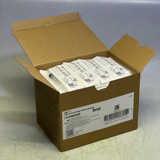 SOL-M™ (100 PACK) Luer Lock Syringe 5 ml P180005