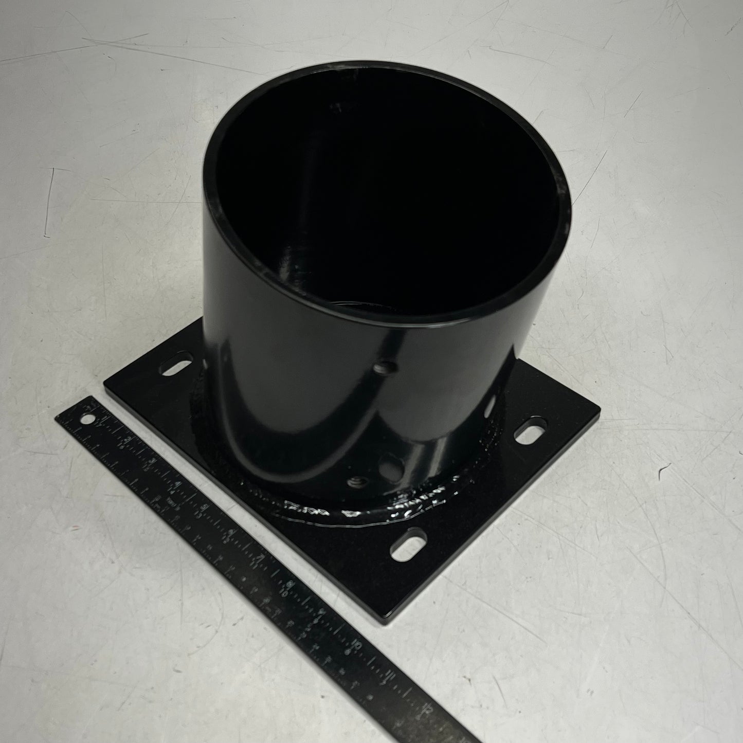 PLP Multi-pole Mount (mpm-g2) Pipe Cap Kit 6" - 4"x4" Tube Fit PC-6V4X4H-10 013