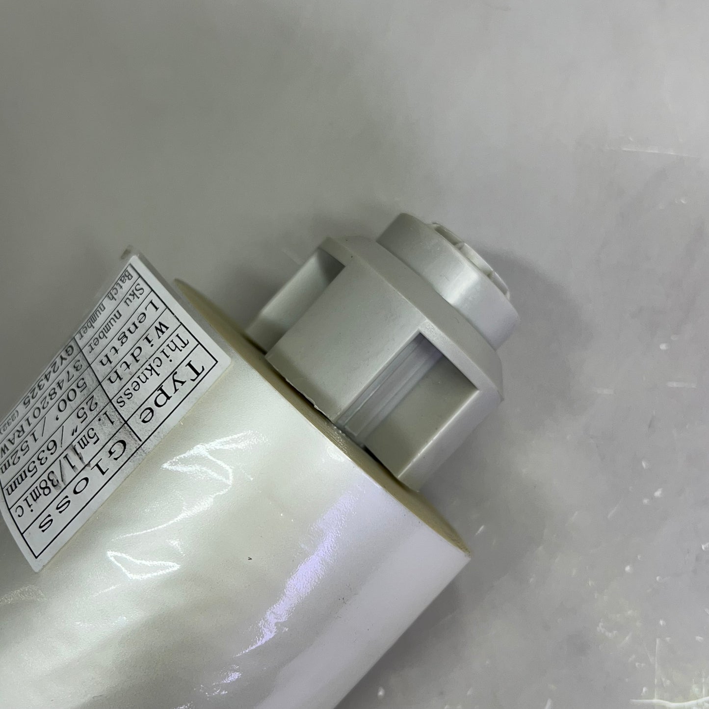 GBC (2 PACK) EZ Load Gray End Cap Laminating Roll Film 25" X 500' 3000004EZ