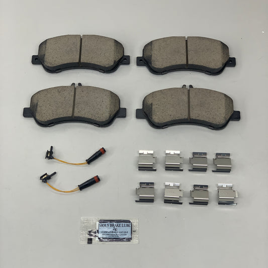 BECK ARNLEY AKEBONO for Mercedes-Benz Ceramic Brake Pad Set 189-1999