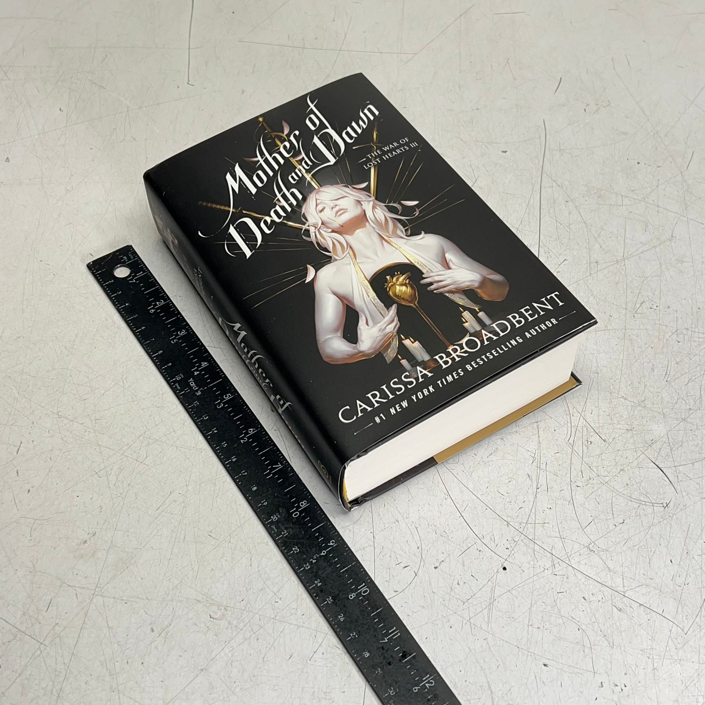 MOTHER OF DEATH & DAWN Hardcover #3 War Of Lost Hear Series By Carissa Broadbent