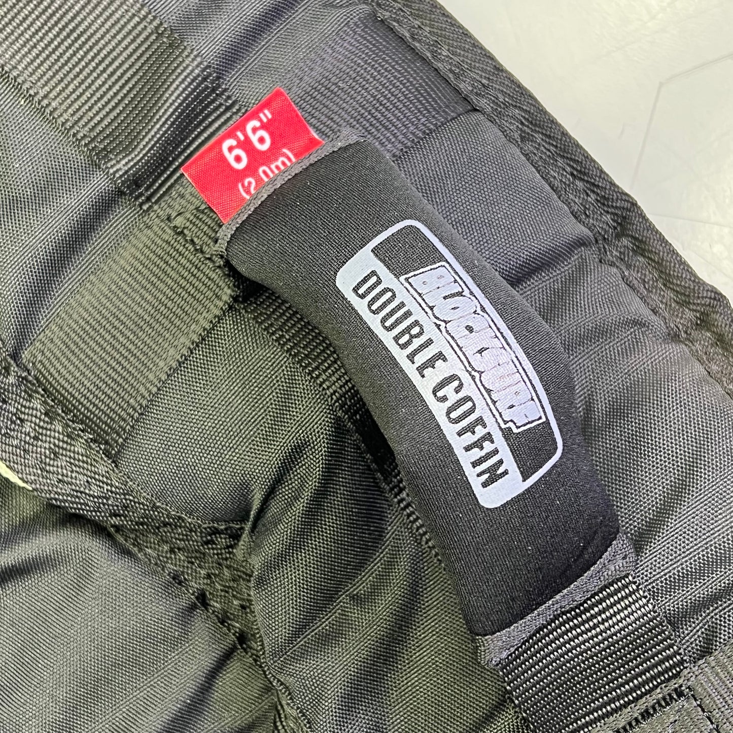 BLOCK SURF Double Coffin World Traveler Series Board Bag 6'6" - Holds 2 - 3 Black