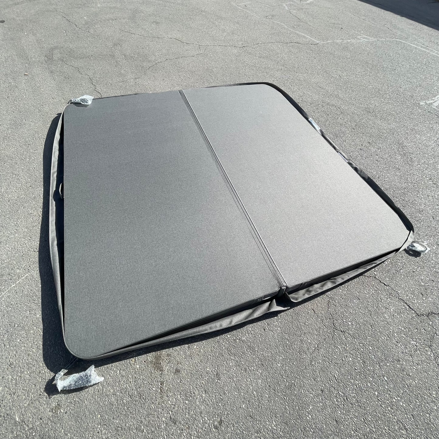 ZA@ Pallet of WATKINS Spa Cover 90”x90” Grey 1931744E-304 (AS-IS)