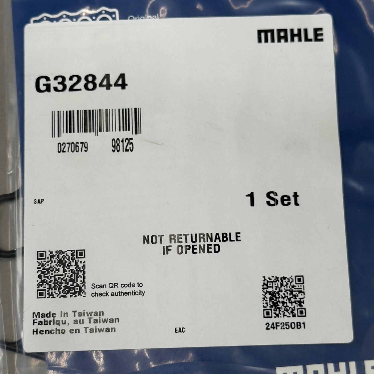 MAHLE Fuel Injection Idle Air Control Valve Gasket For Toyota G32844