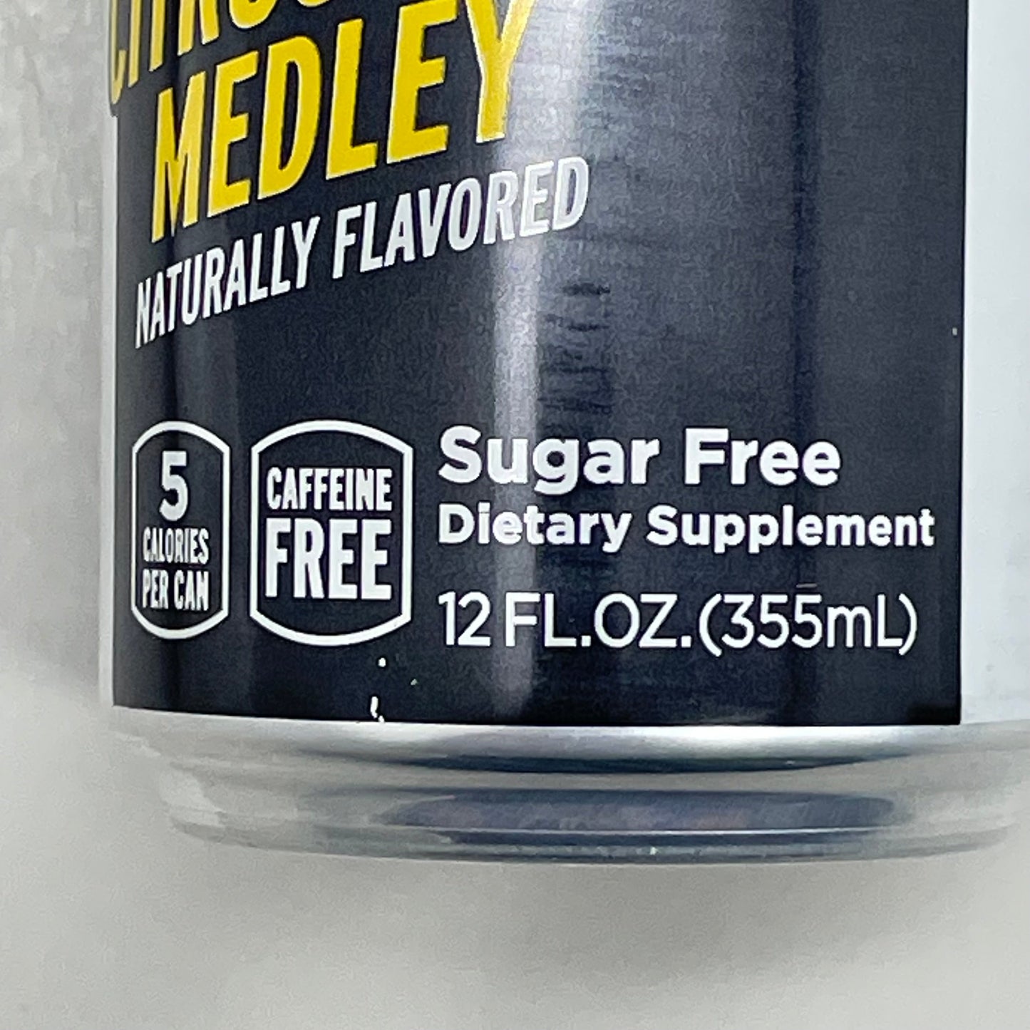 ZA@ FITAID (12 PACK) RECOVERY Zero Sugar Post-Workout Citrus Medley 5 Cal 12 oz 7/25 D