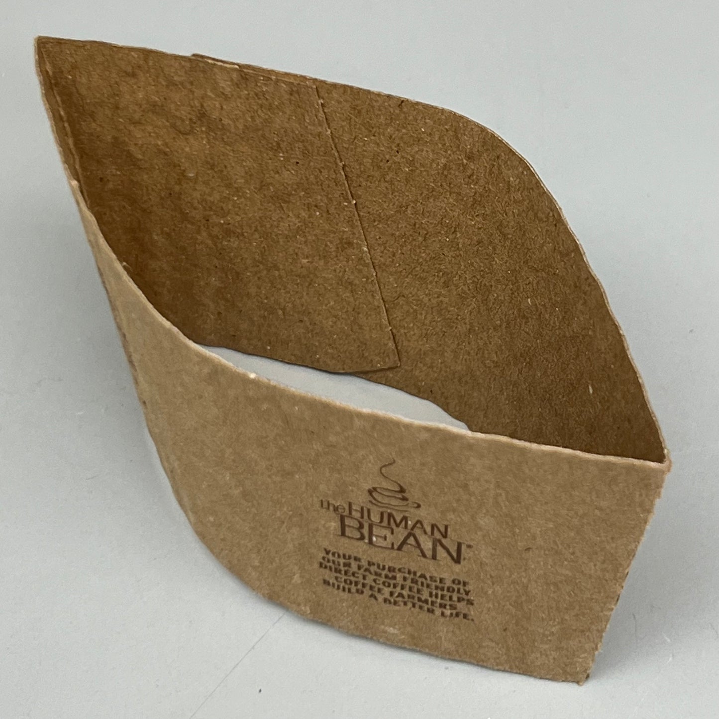 LIVIN THE BEAN (1,200 PACK) Cardboard Cup Sleeves 4.5"x2.5" Brown Fits Standard Cup Size