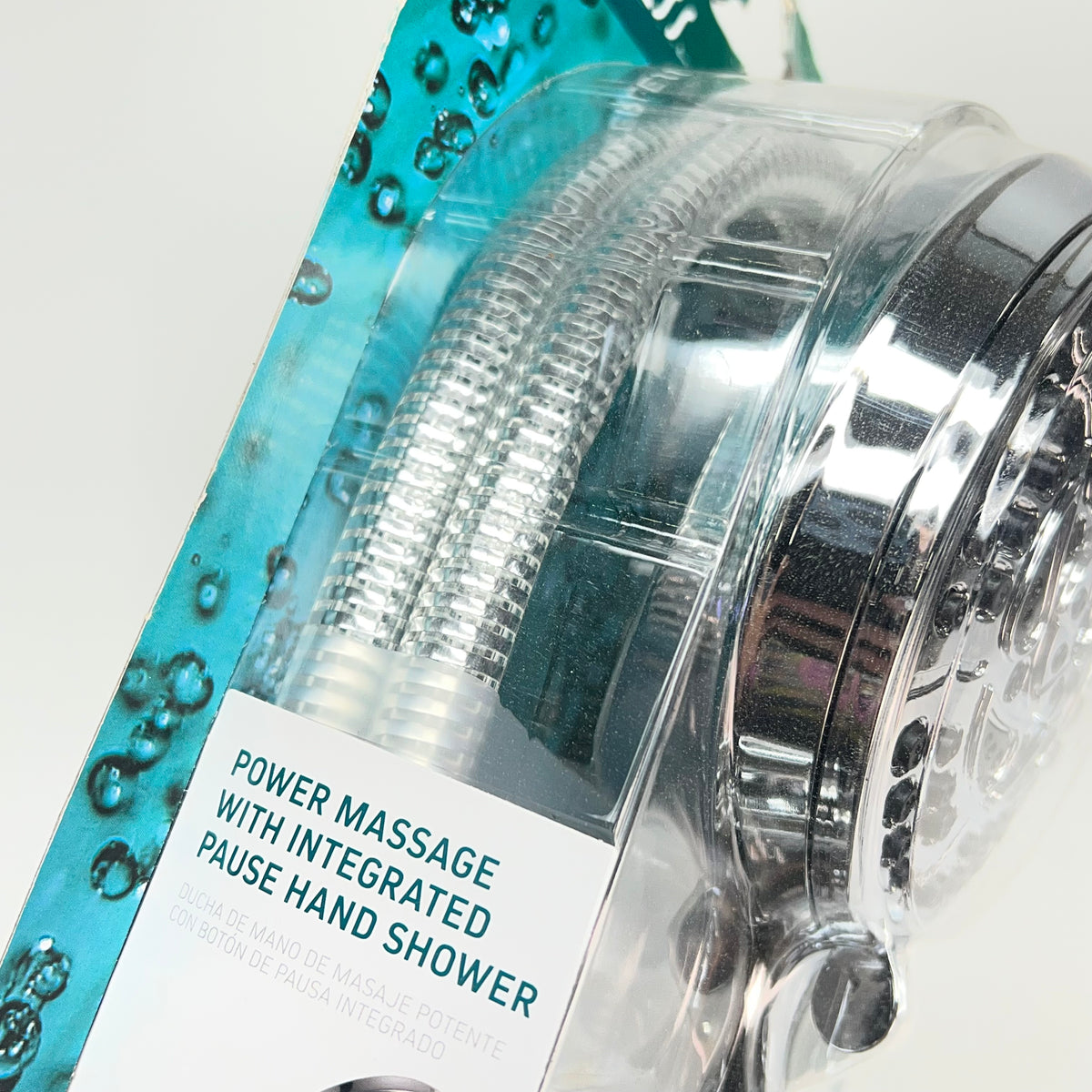 PEERLESS Hand Shower Soft Rubber Touch Clean Spray Holes 7-Setting Chrome 76730