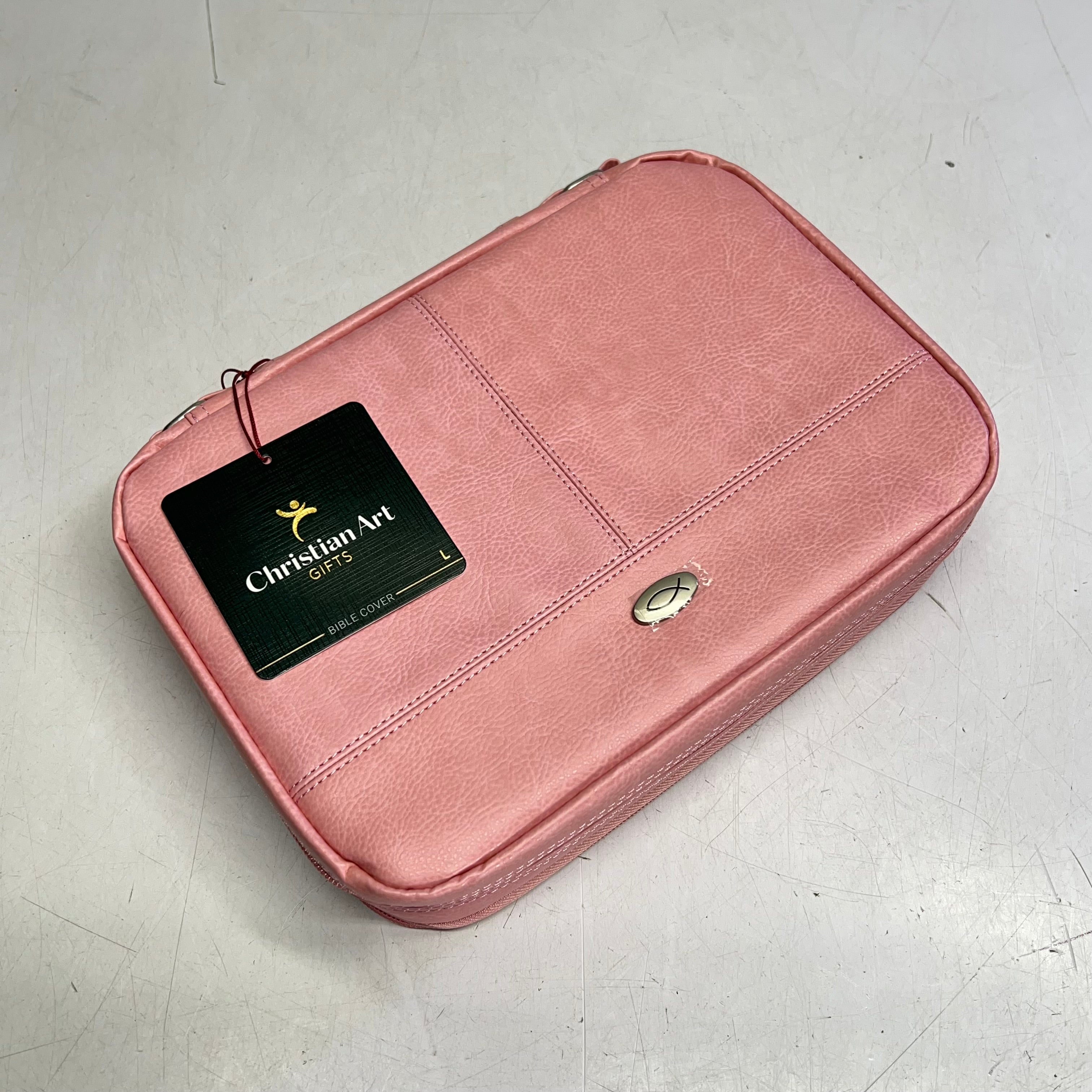 CHRISTIAN ART GIFTS Two-fold Faux Leather Organizer Bible Cover 7