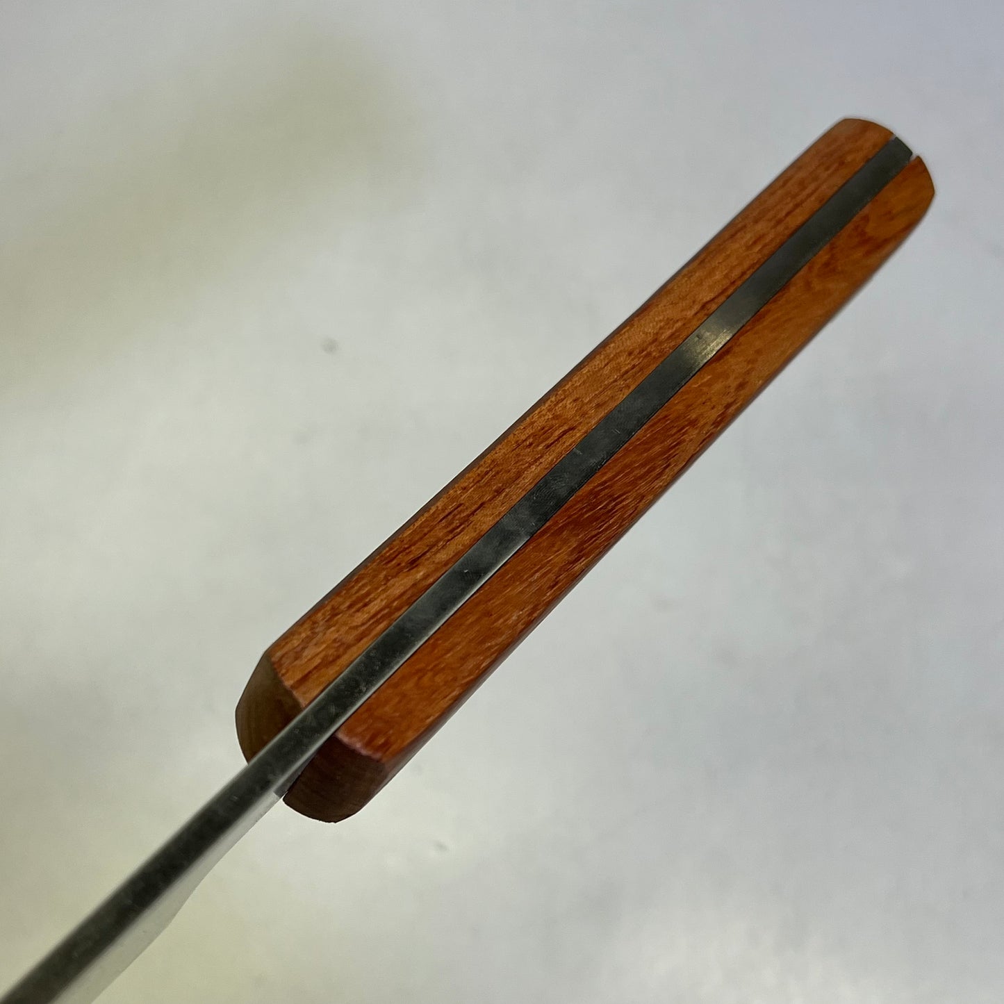 OMCAN Heavy Duty Stainless Steel Cleaver W/ Wood Handle 7" Blade Brown 10559