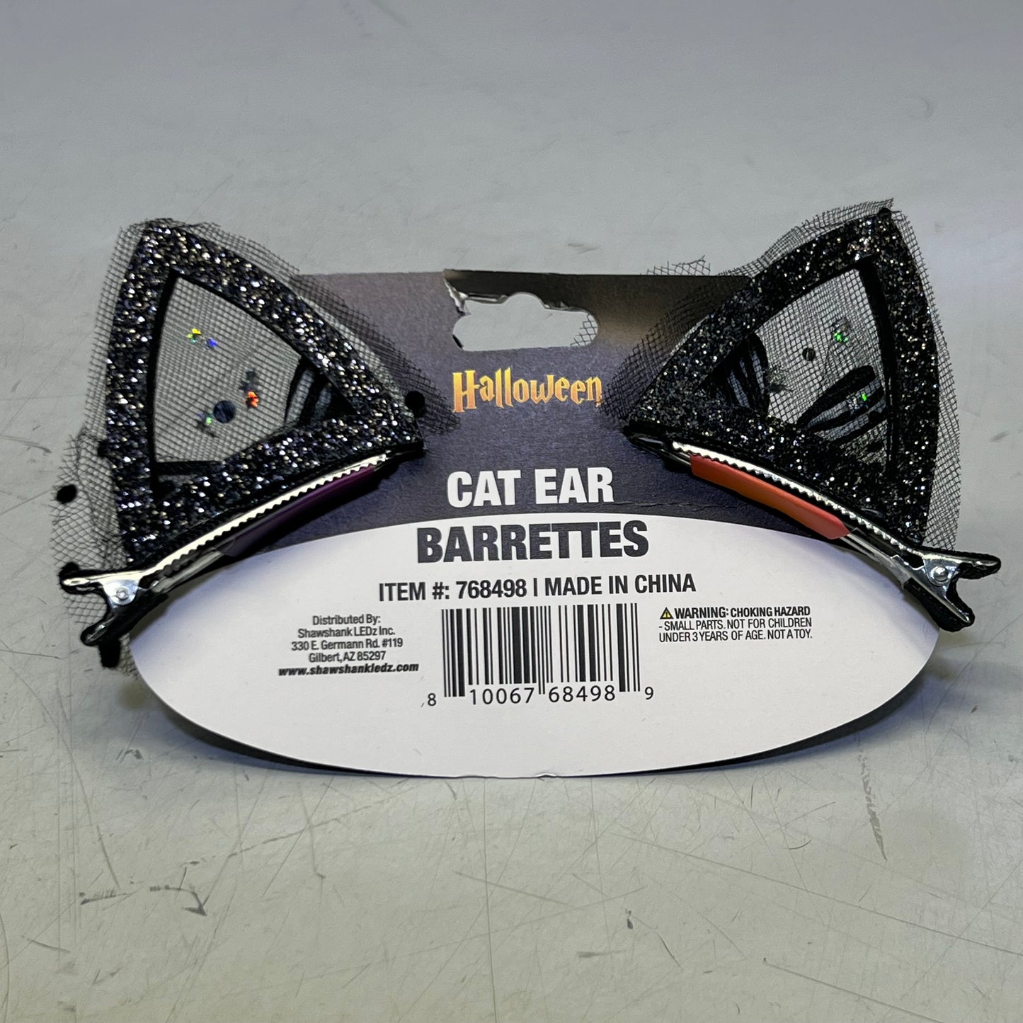 MAGIC SEASON Halloween Cat Ear Barrettes 768498