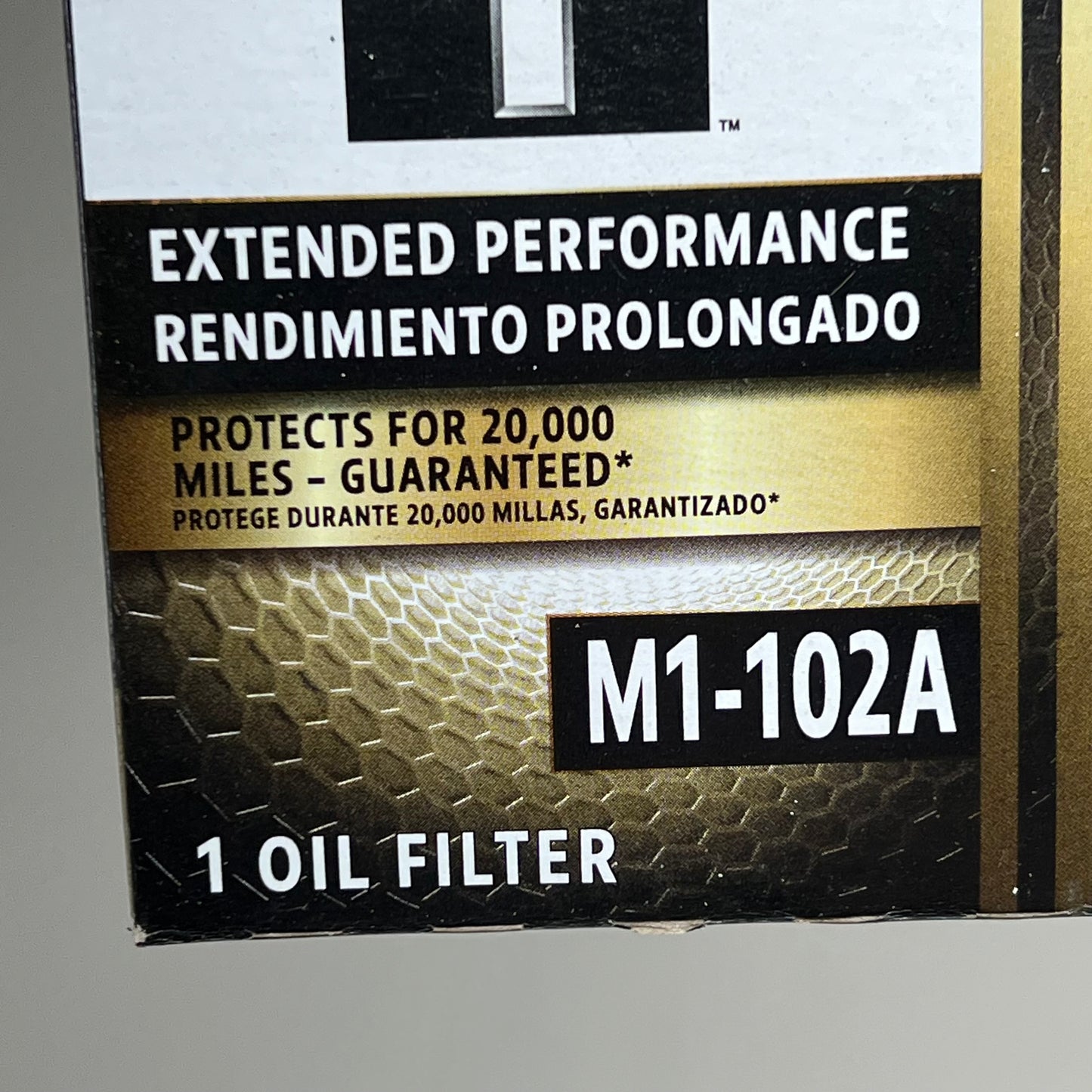 MOBIL1 (2 PACK) Extended Performance oil Filter Protects 20,000 Miles M1-102A