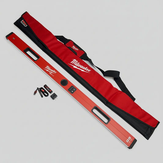 MILWAUKEE Redstick Digital Level W/ Pinpoint Measurement Tech 48" Red MLDIG48