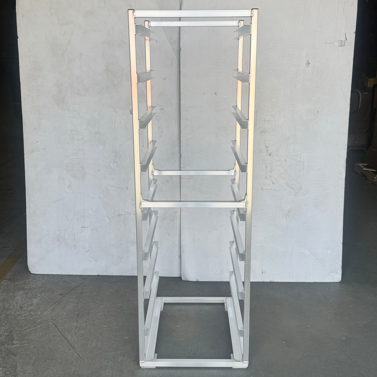 Commercial Aluminum Food Service Shelving 64”Hx26”Lx20.5”W Silver 1481