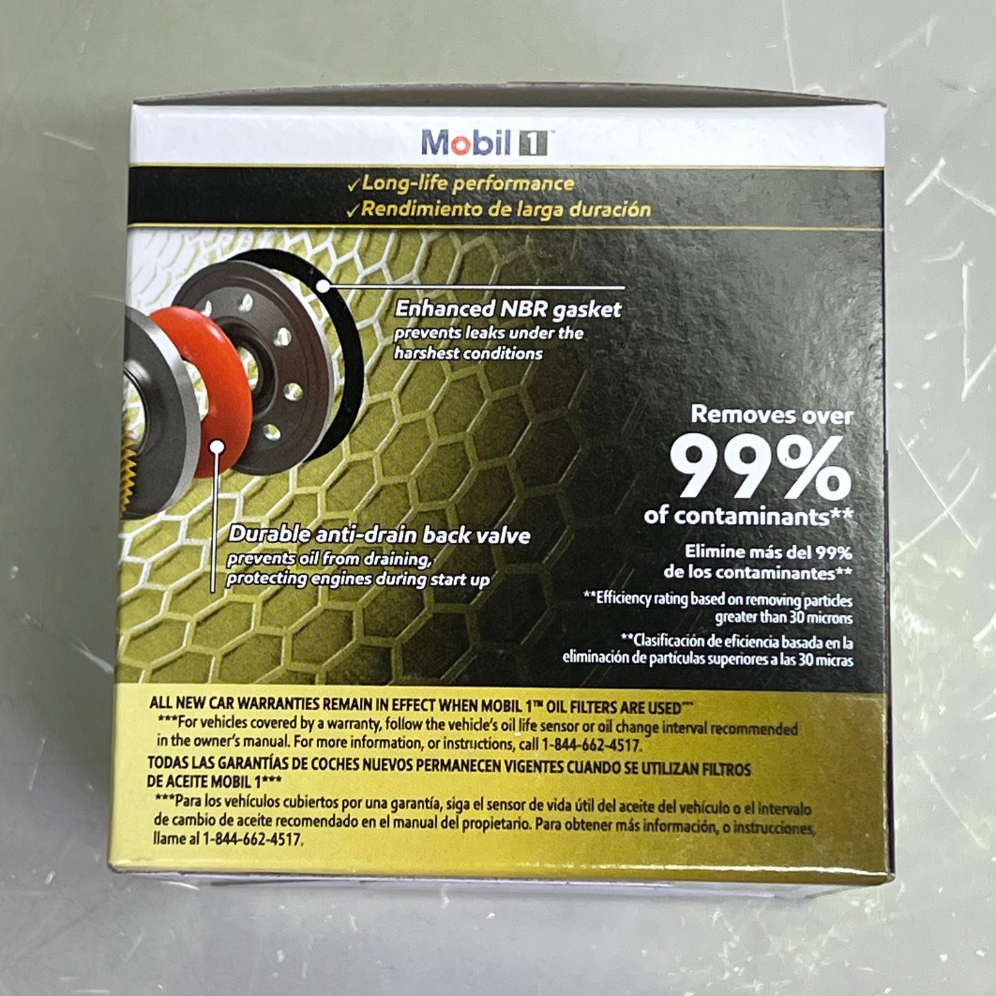 MOBIL 1 (2 PACK) Oil Filter Extended Performance Protects 20,000 Miles M1-210A