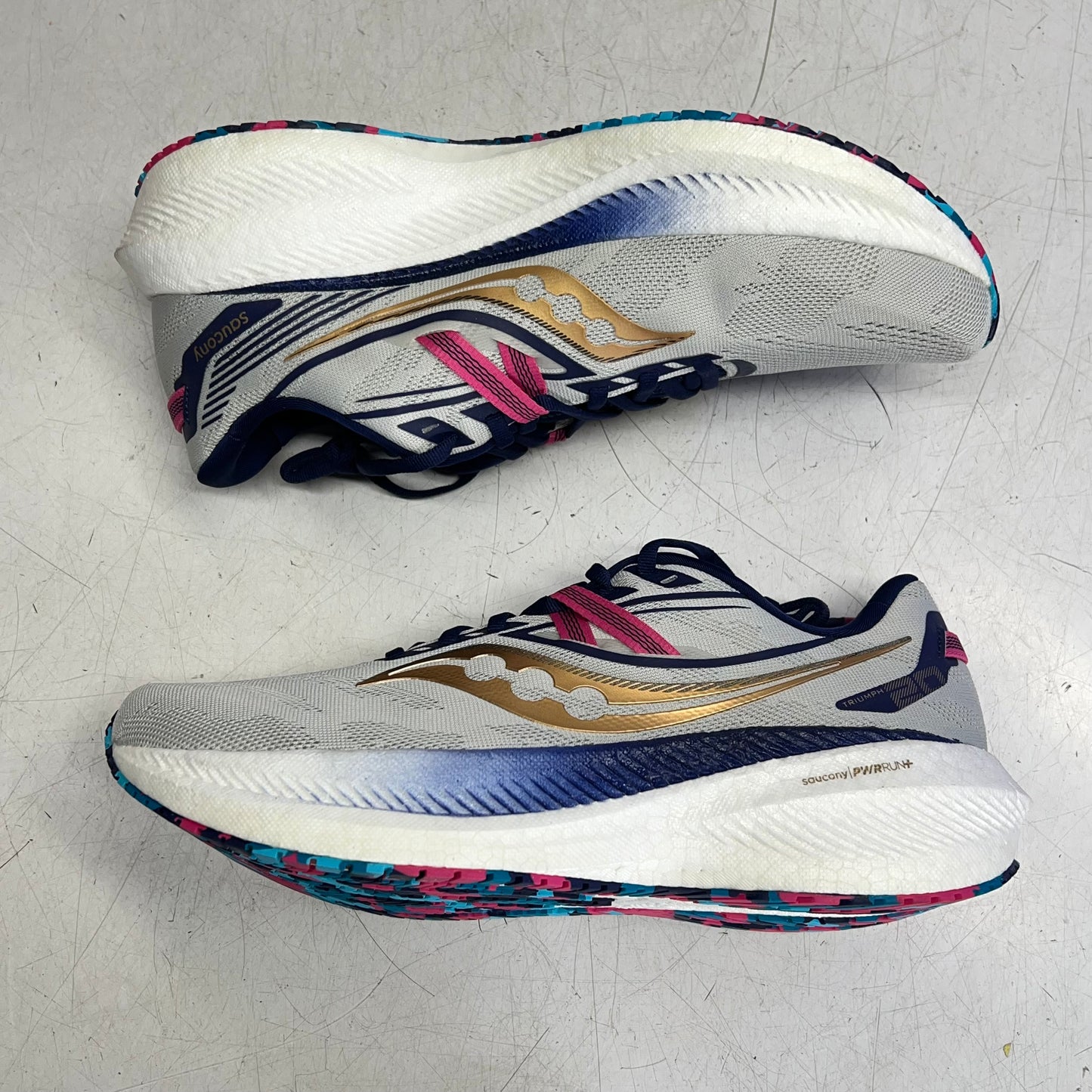 SAUCONY Triumph 20 Prospect Glass  Women's Sz 11 Multicolor S10759-40
