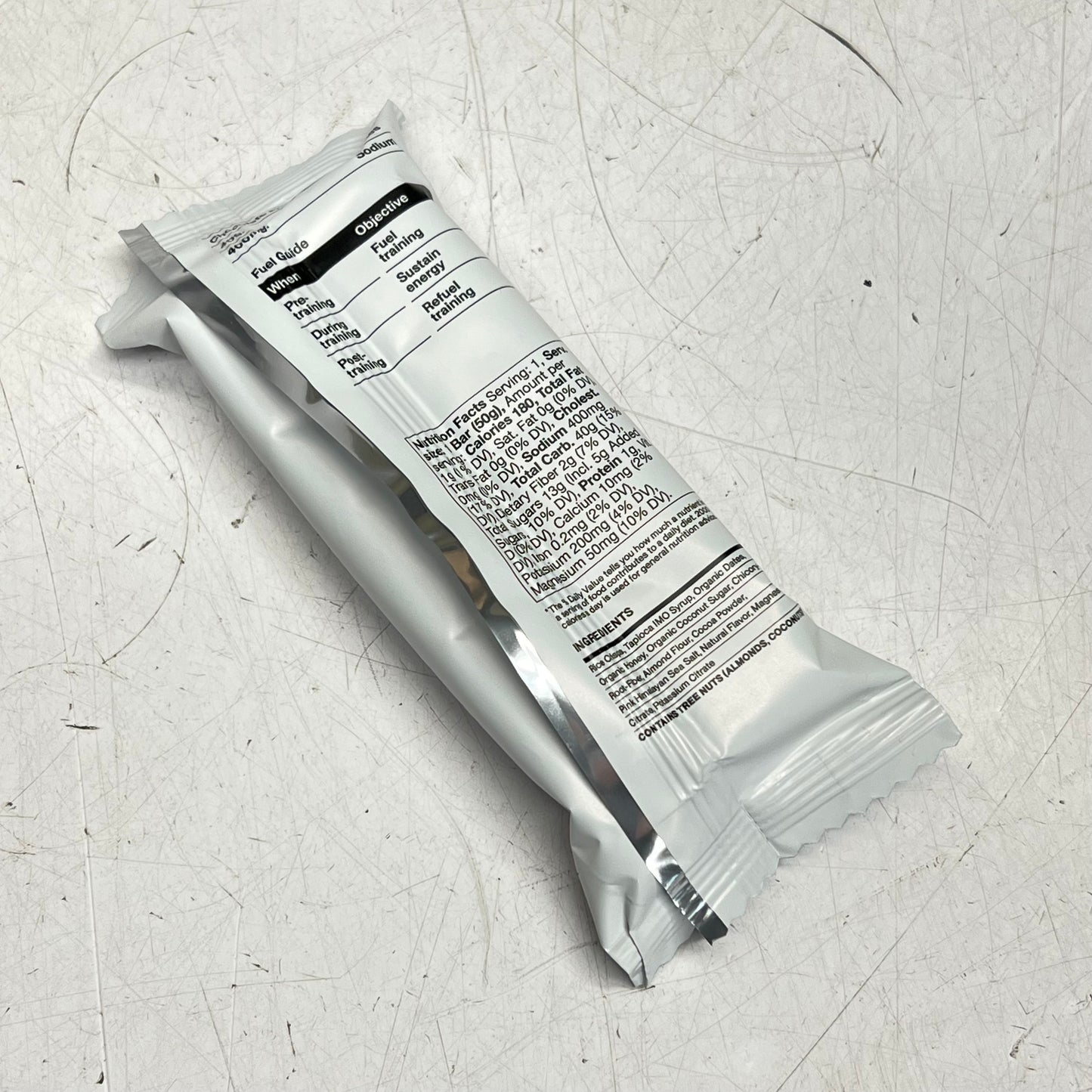 CANDENCE  (12 PACK) Core 40 Fuel Snack Bar Chocolate Flavor  1.76 oz BB 07/26