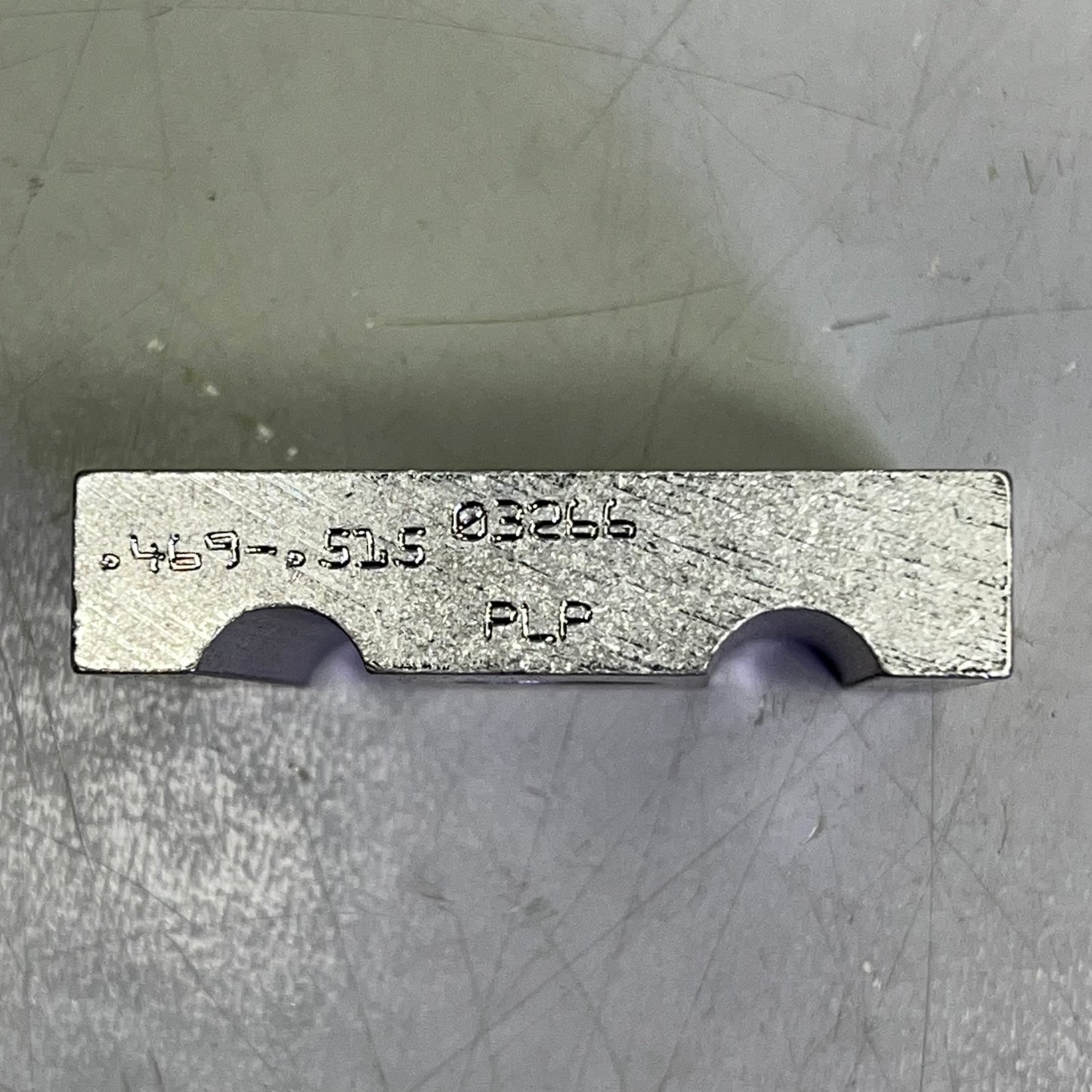 PLP Aluminum Downlead Cushion Clamp 1/2 HDWR 0.469-0.515" Chrome 8003266H3