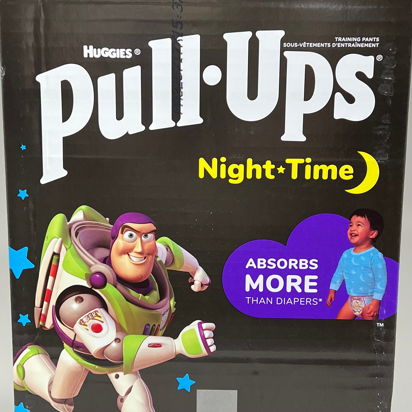 HUGGIES Pull up Training Pant Night-Time ToyStory 12hr Protection Boys 3T-4T 72ct