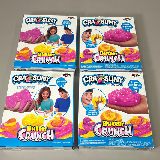 ZA@ CRAZART (4 Pack) Crazslimy Butter Crunch 60102 multicolor Sz 9.25"x8.5"x11" B