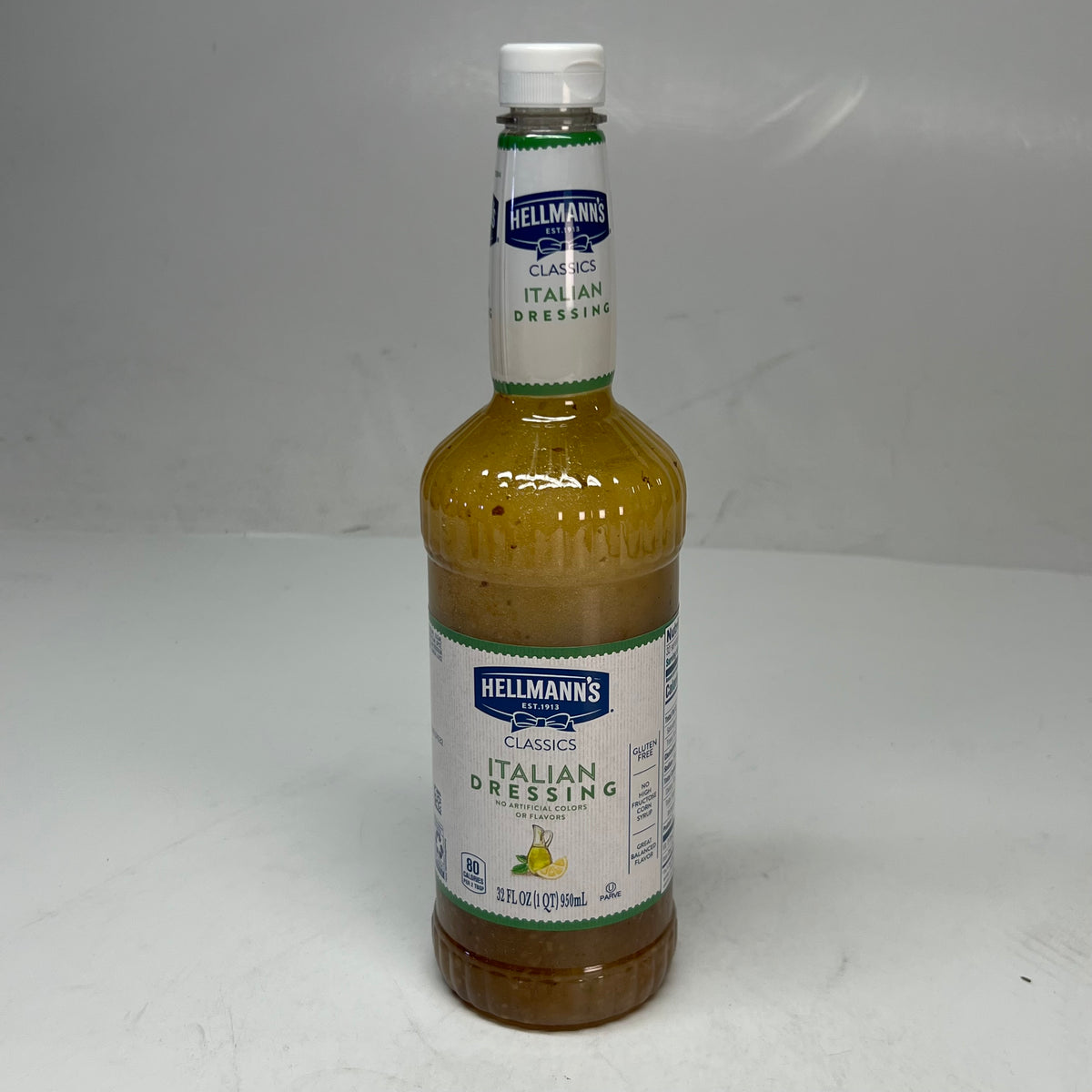 ZA@ HELLMANN'S (6 PACK) Italian Salad Dressing Salad Bar Bottles 32 fl oz. BB 06/27 67535916 (New Other, Distressed Box)