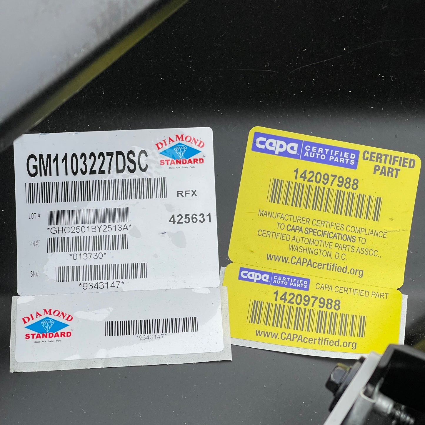 ZA@ Pallet of DIAMOND STANDARD Rear Bumper for Chevy Silverado 2500 (2019-2021) GM1103227DSC (AS-IS)