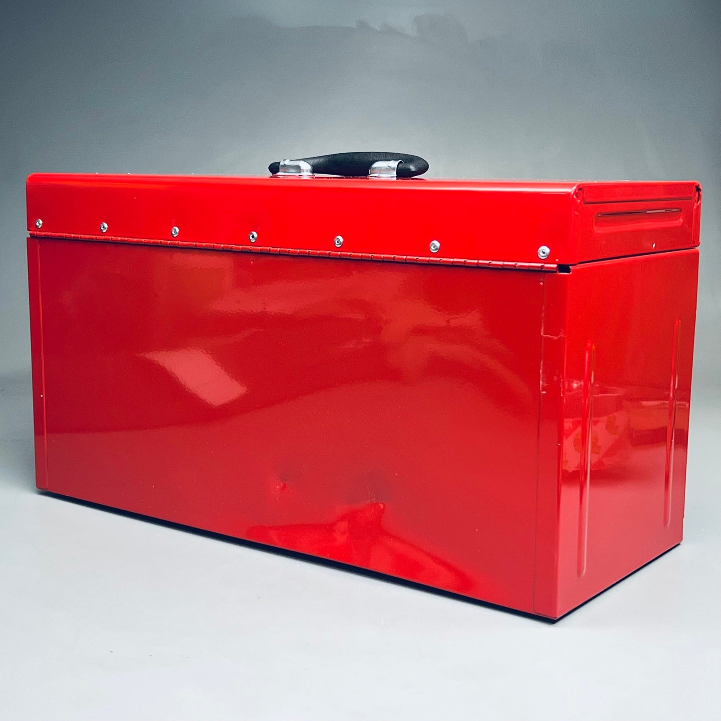 KT PRO Toolbox Red Metal 11.5"x8.25"x21" Red B87401-3 Damaged and Dented