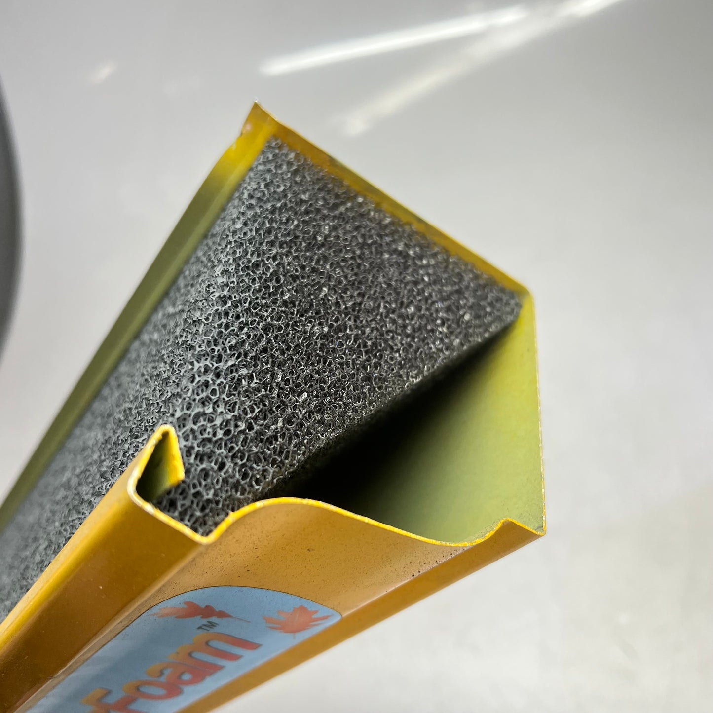 ZA@ GUTTER FOAM (3 PACK) K-style Foam Gutter Filter  5"x11.5" Grey
