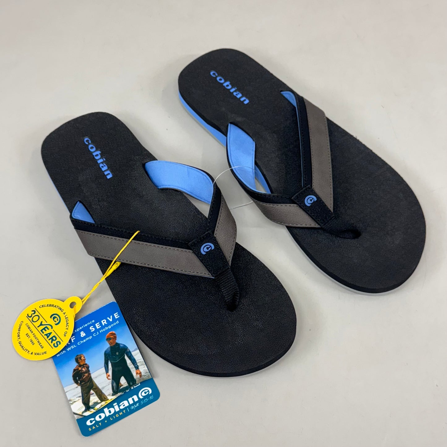 COBIAN Foamie Men's Sandals 12 Black FOA25-001-12